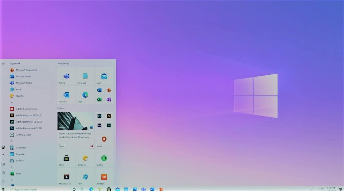 Windows 10X feature